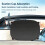 Auto Side Window Privacy Cover Pair with Suction Cups, Foldable 10