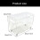 Acrylic Paper Storage Rack, Clear Magazine-Model A has handle h 4