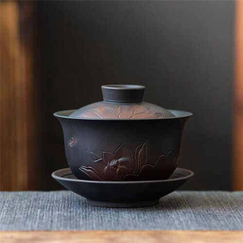Pottery Ceramic Handmade Household Tea Set Japanese Tea Bowl Tea Cup 1
