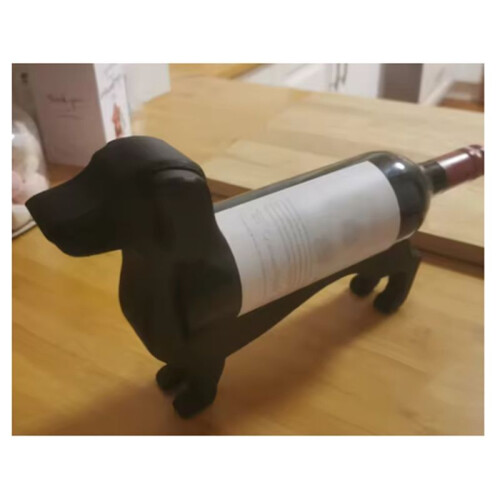 Sausage Dog Wine Bottle Holder ABS Plastic Stable Sturdy Rack Minimalist Reusable Support Bracket 1