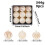 Textured Christmas Tree Trim, 9 Count Holiday Bauble-Beige 7