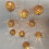 2.5M 10LED Paper Rattan  Light Decoration Christmas Festival Light String Light String Pendant Braided Light String 5