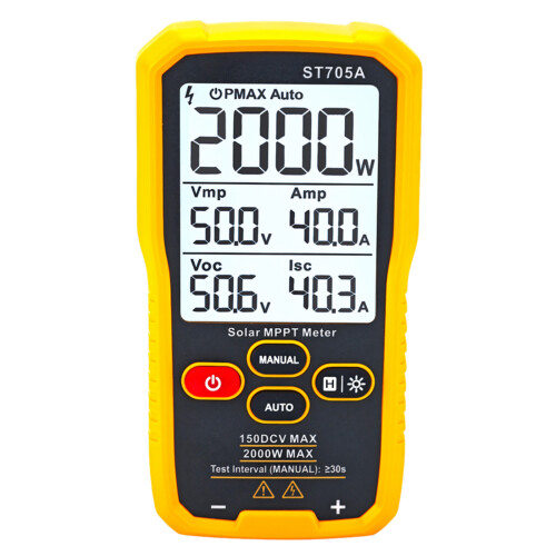 Photovoltaic Output Meter for Array Testing, 2000W 150V 45A