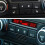 Car A/C Control Panel Fan Speed Button Key for  1 3 X1 X3 Series E81 E82 E87 E88 E84 E90 E91 E92 E93 F25 6
