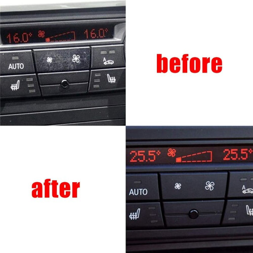 Car A/C Control Panel Fan Speed Button Key for  1 3 X1 X3 Series E81 E82 E87 E88 E84 E90 E91 E92 E93 F25 2