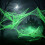 Halloween Web Party Piece with Black Trim Figures for Home 7