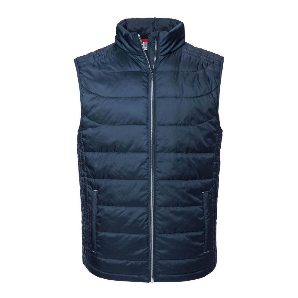 Russell (S, French Navy) Mens Nano Padded Body Warmer