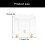 Daily Coffee Counter Holder in Clear Acrylic for Shared Spaces 3