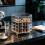 Daily Coffee Counter Holder in Clear Acrylic for Shared Spaces 6