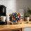 Daily Coffee Counter Holder in Clear Acrylic for Shared Spaces 7