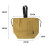 Lunch Bag Large Solid Color Drawstring Portable Thermal Insulated Picnic Storage Bento Box Bag 6