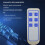 SK-04 Lift Chair Hand Controller IP66 Lifting Bed Remote Control Electric Push Rod Controller with 8 Pin 9 Core Plug 3