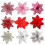 Artificial Trim Flower with Clip Set for Wall Entry Shelf-Pink 11