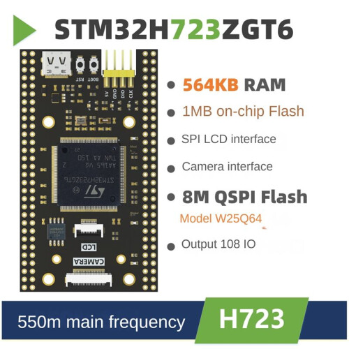 STM32H723ZGT6 Core Board Chip STM32 STM32H723 STM32H H723ZG System Learning Development Board Demo Module 2
