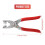 Pliers con 20 Set Bottoni Automatici del Rame Bianca con Bottoni Automatici per Rivetti 7