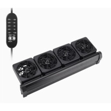 1set Adjustable Aquarium Cooling Fan-High-Efficiency Cooling, for Aquariums, Breeding Tanks, Planted Tanks US Plug