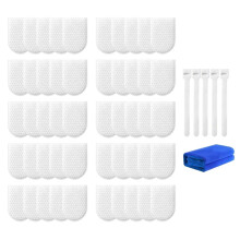 Sac en Coton pour Filtre de Robinet, 50 Pièces de Sac Filtre pour Robinet pour Filtrer L'Eau Du Robinet, Sac Filtre en Coton pour Robinet, Évier de