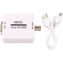 HD VGA to BNC 1920 X 1080 USB Video Converter for HDTV Monitors TVs Computers Monitors Video Adapter