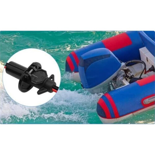 Drag Motor Plug, 12V-24V 8 Gauge 2 Wire Trolling Motor, Universal Boat Motor Quick Connection Socket