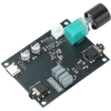 MAX97220 Stereo Headphone Amplifier Module 3.7V-5V High Fidelity Audio Board with Type-C Dual Power for DIY