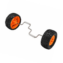 Home Bird Activity Toy with Rolling Wheel for Pet Birds, Metal