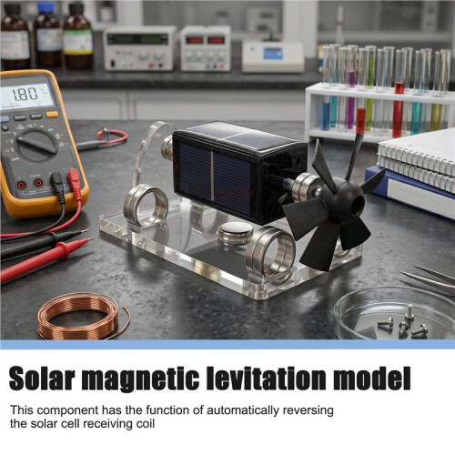 Solar Magnetic Levitation Model Levitating Mendocino Motor Educational Model St41 2