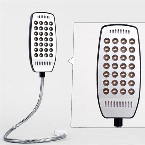 28 LED Reading Lamp LED USB Book Light Ultra Bright Flexible for Laptop Notebook PC Computer 2