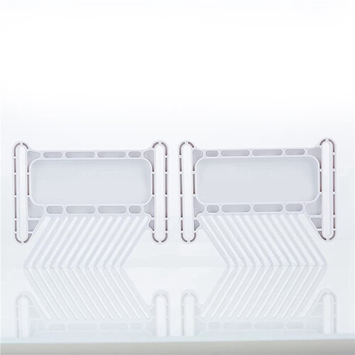 Upgraded Featherboard Safety Device Stackable Feather Board Fits Most Standard , T-Slots, T-Rails  Table Saws,White 2