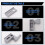 10 LED Inner Hinge Lamp Wardrobe Hinge Light Under Cabinet Light Cupboard Sensor Lights for Bedroom Kitchen Closet 4