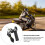 4X 36V Universal Electric Bicycle Throttle Handle with Led Display Indicator Speed Power Display Key Lock 5