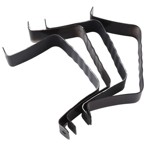 Downspout Adapter Gutter Downspout Strap 3X4 Leader Strap 3X4 (4 Pack) (Brown) 2