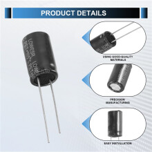 10 x 400V 10uF niedrig ESR Impedanz Elektrolytkondensatoren Kondensator