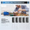 10 x 400V 10uF low ESR Impedance Electrolytic Capacitor 4