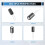 10 x 400V 10uF low ESR Impedance Electrolytic Capacitor 6