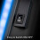 GEEZY GEEZY Black Floating Shelf Blue Wall Mounted LED Neon Light for Gaming Bedroom Display 3