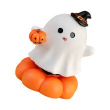 Saisonale Figur für den Eingangsbereich, Kürbisschädel,-ghost1