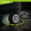 3-Piece Green ABS Luggage Set with 360 Wheels 4