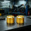 Paire de couvercles de trou de miroir à finition propre-Bleu 7