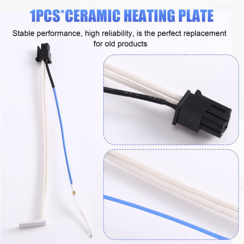 For QIDI 3D Printer Accessory Ceramic Heating Plate [Applicable to  4] 1
