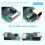 100KM TTL Optical Transceiver Network+2-CH TTL Optical Transceiver Module Optical Terminal Equipment  5.5-26V 5