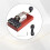 CW Key Morse Code Practice Keyer FM Radio Transmitter Keyer Sound Light Transmission Training Morse Code Key 2