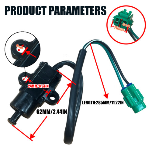 Side Stand Circuit Cutoff Assembly Simple Installs for 2
