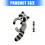Animal clip-on ear accessory with crochet texture for cute-2 4
