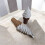 Creative Ice Cream Desk Accent with Stretchable-Dark Brown 15 5