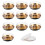 Clear Lid Round Cake Box with Gold Tray Base, Covered-10 1