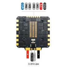 BLS 100A 4-i-1 ESC FPV Borstlös ESC 3-6S 30,5x30,5 EFM8BB21F16G MCU för RC FPV 13/15 Tum Freestyle Drones Delar