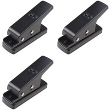 3X Guitar Plectrum Punch Picks Portable Pick Puncher Pick Maker DIY Card Cutter Machine Black