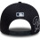 New Era New Era Mens 9FORTY Side Script NY Yankees MLB Baseball Cap - Navy 4