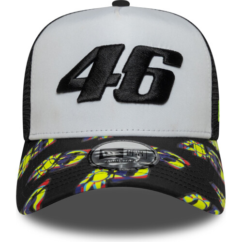 New Era New Era Mens 9FORTY E-Frame VR46 Trucker Cap - Black 1