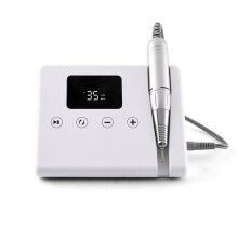 Special Telephone Shape Design High Power Nail Drill Machine with Touch Button for Desktop Easy Use EU Plug